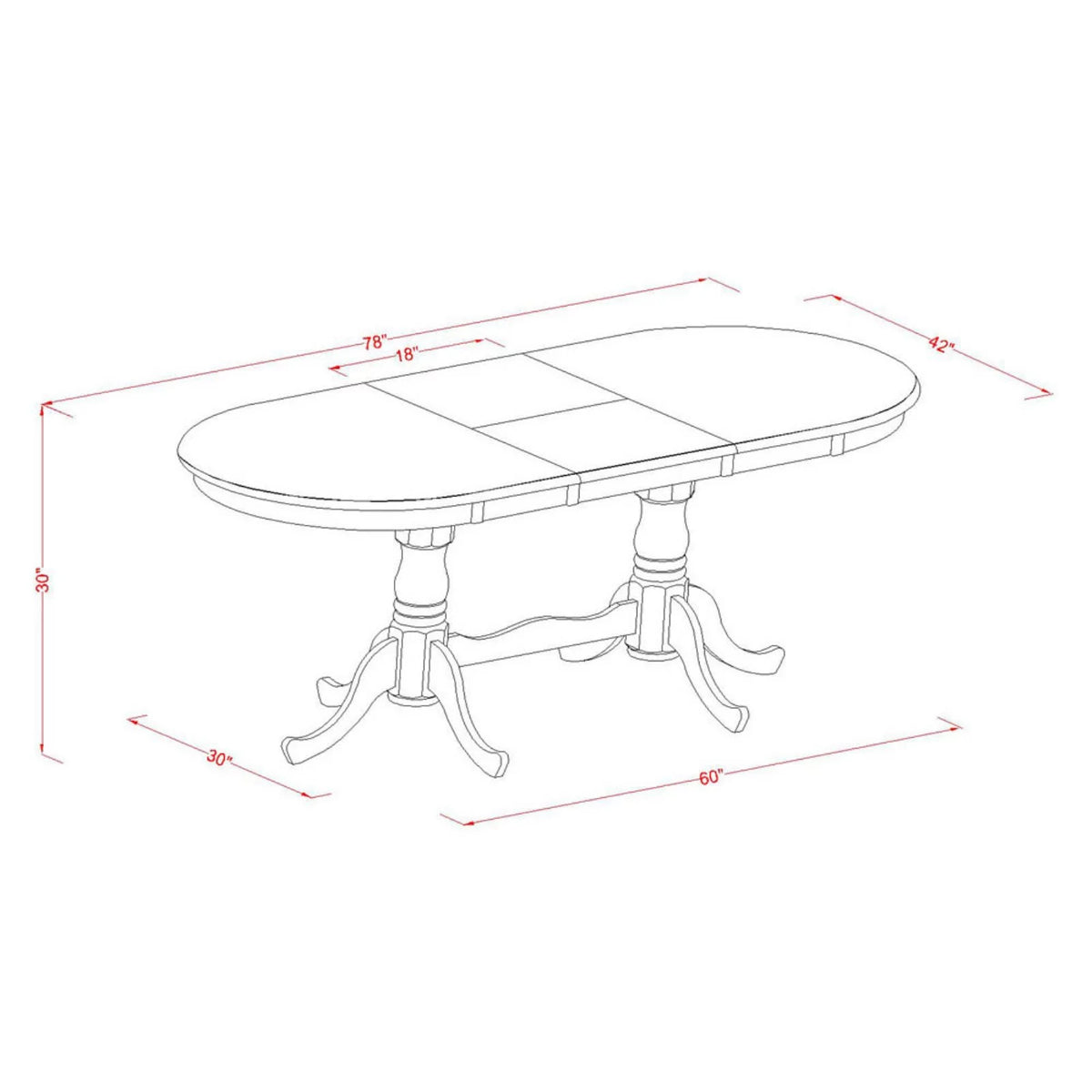 7 Piece Wood Dining Room Set S10479