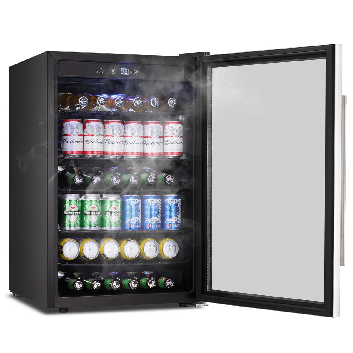 4.4 Cu.ft Beverage Refrigerator Cooler with Glass Door K6443