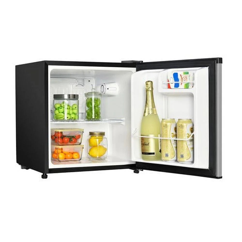 1.7 Cubic Feet Stainless Steel Mini Refrigerator E7723