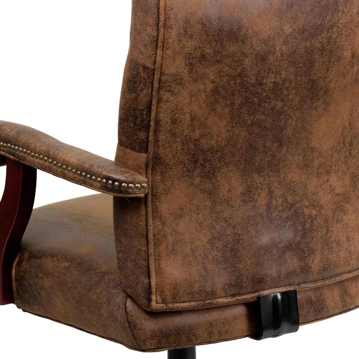 Brown Executive Swivel Office Chair with Arms P187687
