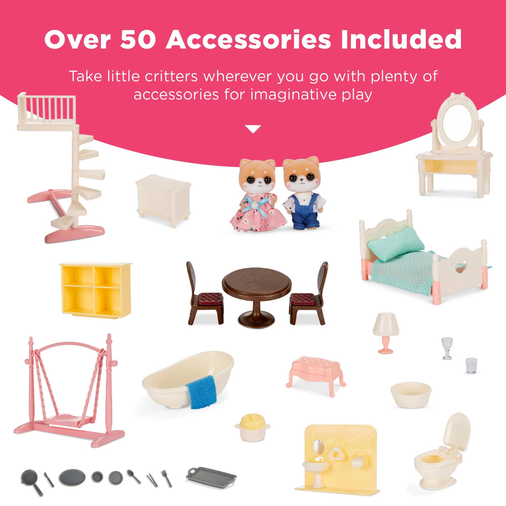 Camper Van Playset Toy with 54 Accessories O662913