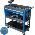 3 Tier Heavy Duty Trolley with Hooks G82763