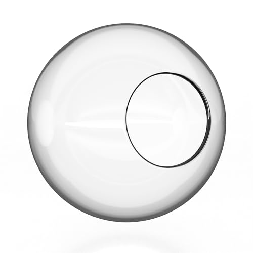 14" White Acrylic Lamp Post Globe W876399