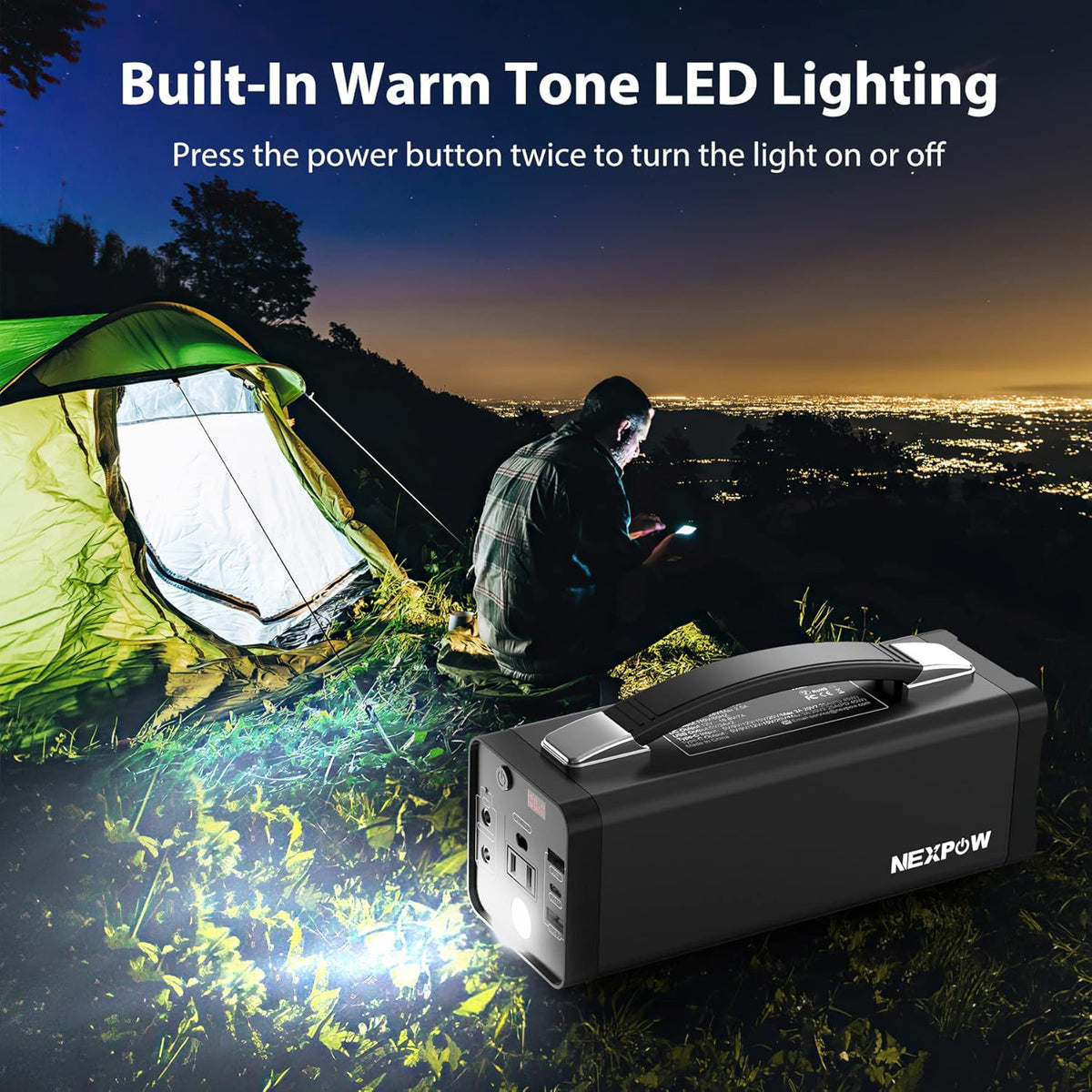 178Wh Portable Power Station with AC Outlet Z1768