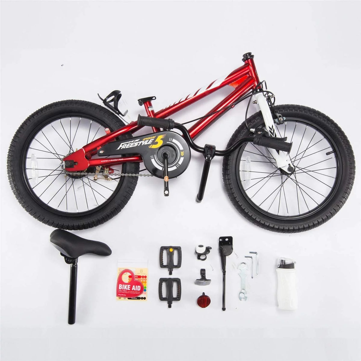 18 In Bike with Two Hand Brakes, Blue T851