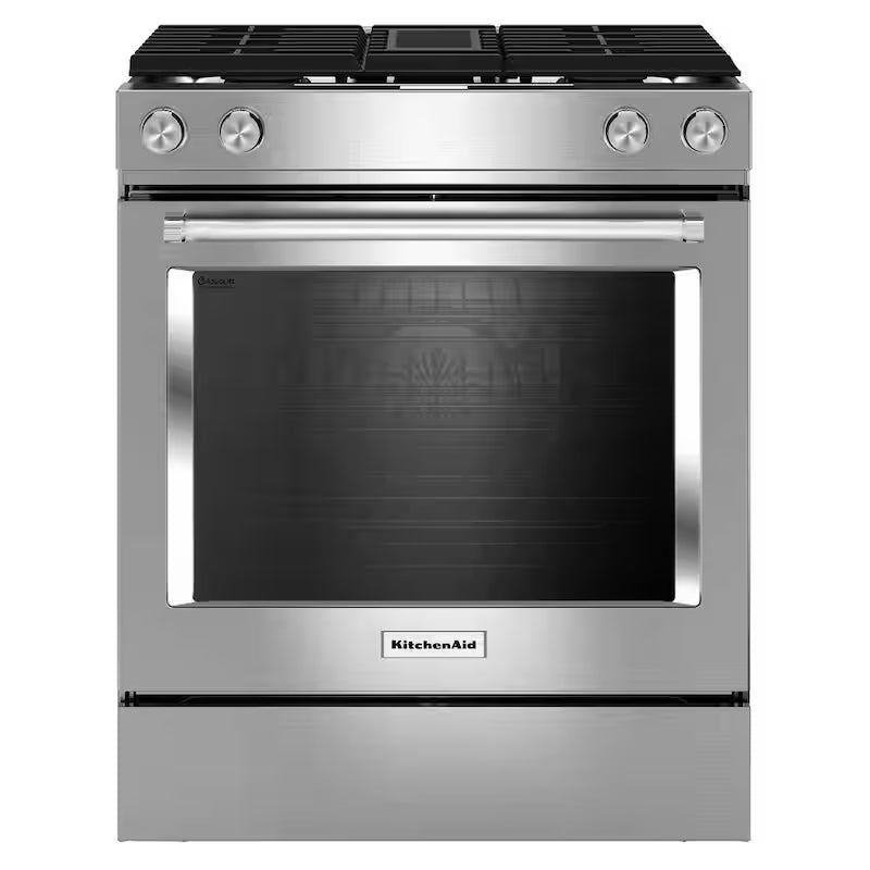 6.4 cu. ft. Dual Fuel Slide-In Range with Convection Oven Stainless Steel J592