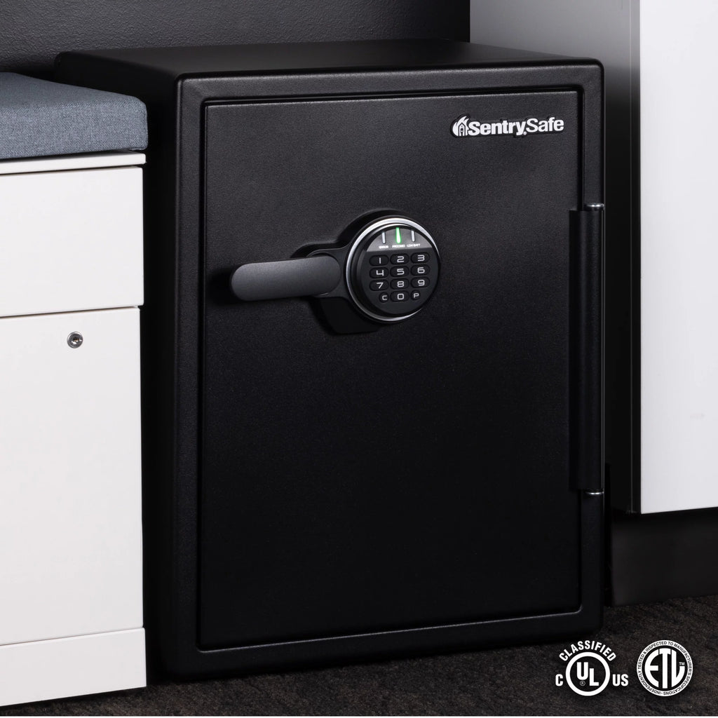 Water and Fire-Resistant Safe with Digital Keypad Lock, 2.0 cu. ft. D36402