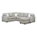 Gray Corner Sectional with Right Facing Chaise F672837