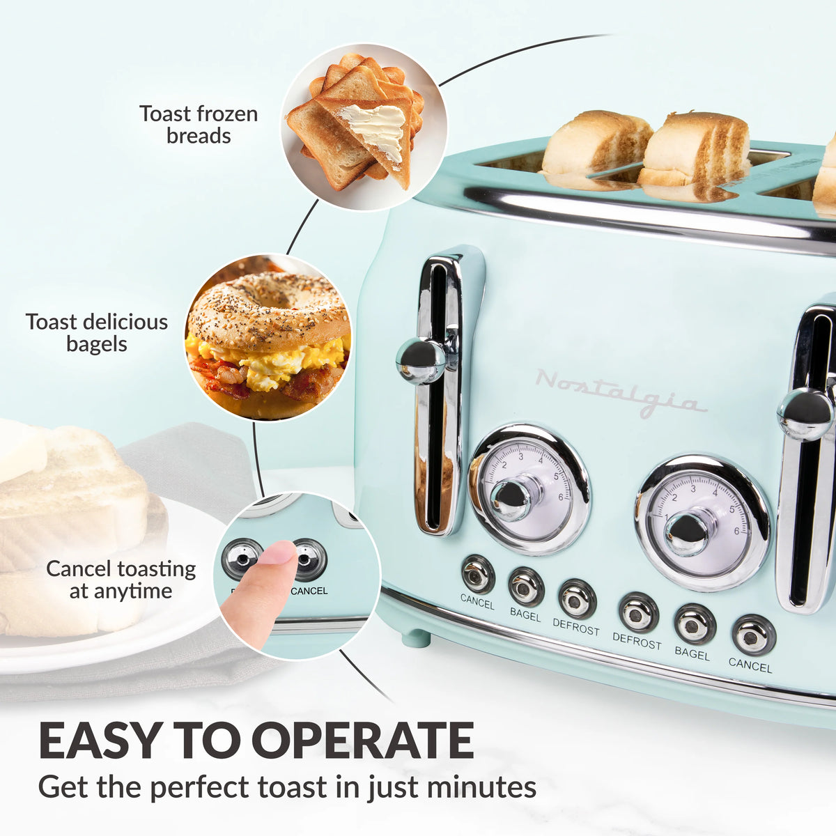 4-Slice Toaster E2043