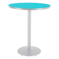 Round Pedestal Stool-Height Cafe Table 42 inch Diameter H73044