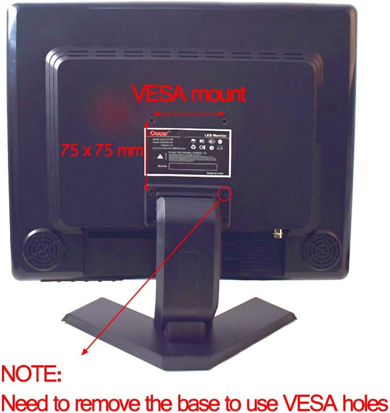 19 inch LCD CCTV Monitor with VGA HDMI BNC USB 1280x1024 N4472