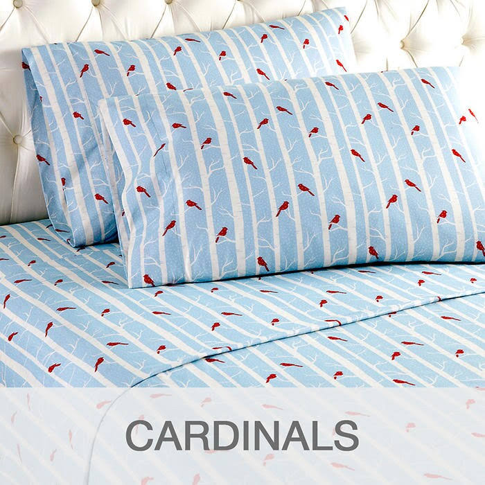 Micro Flannel Sheet Set Blue King G12727