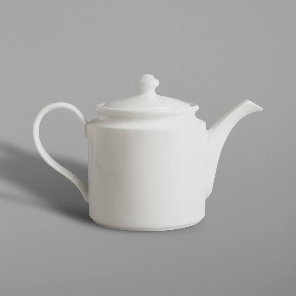 Ivory Porcelain Teapot and Lid I801