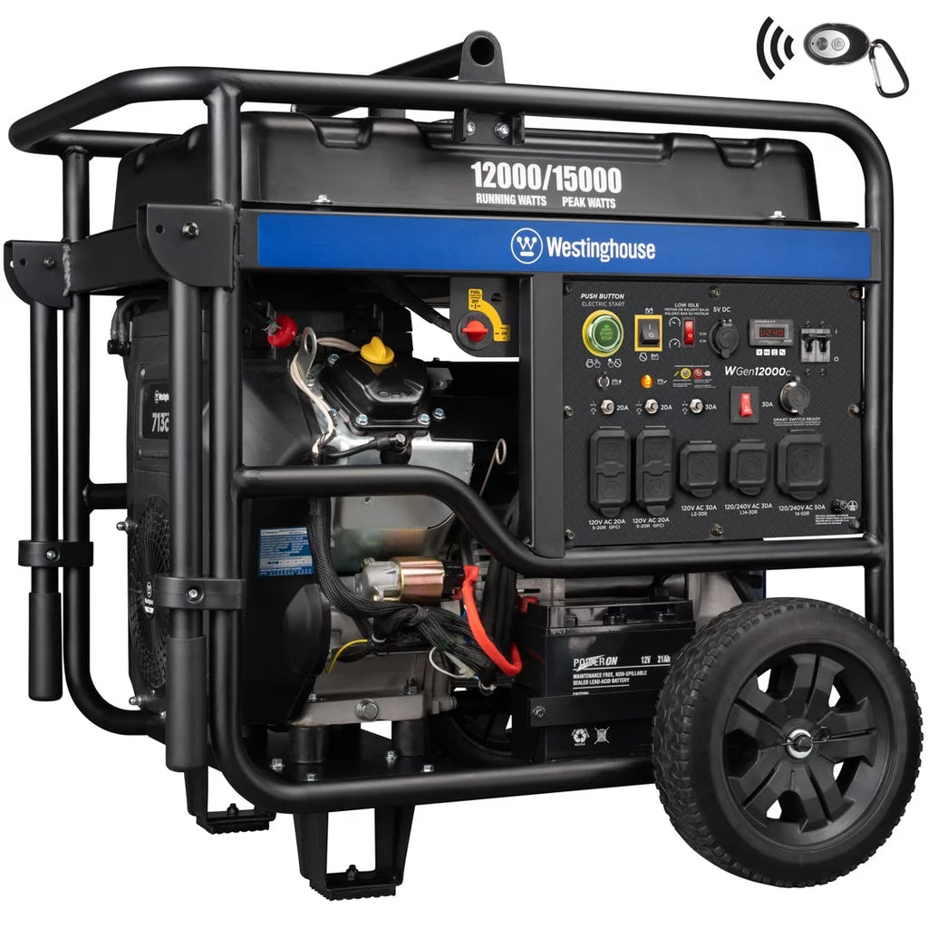 Portable Gas Generator with Electric Start U2599