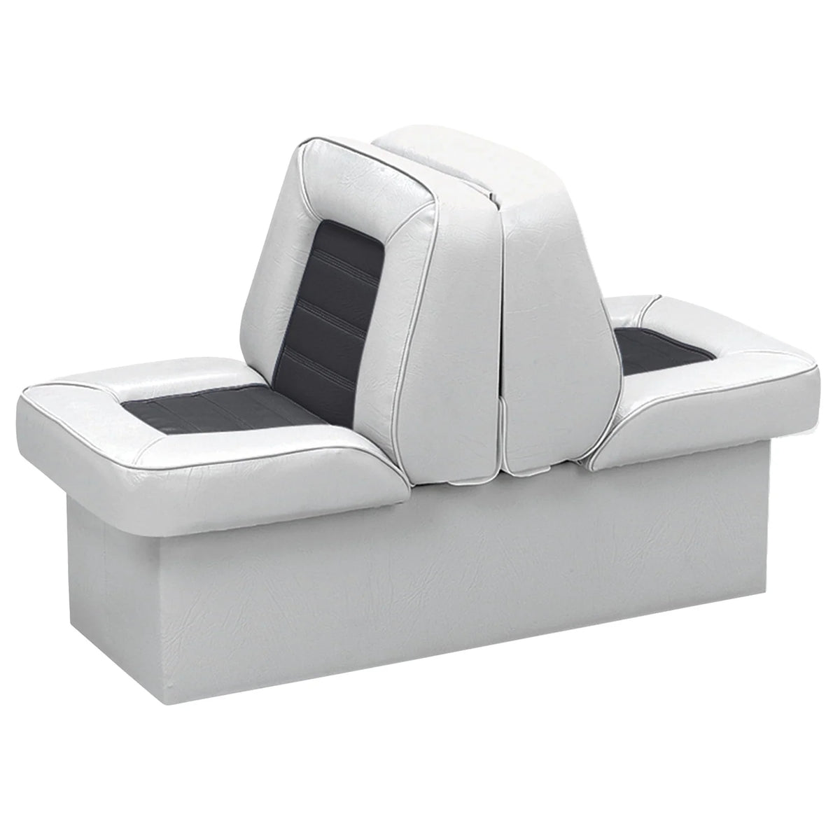 White Bucket Style Back to Back Lounge Seat G585