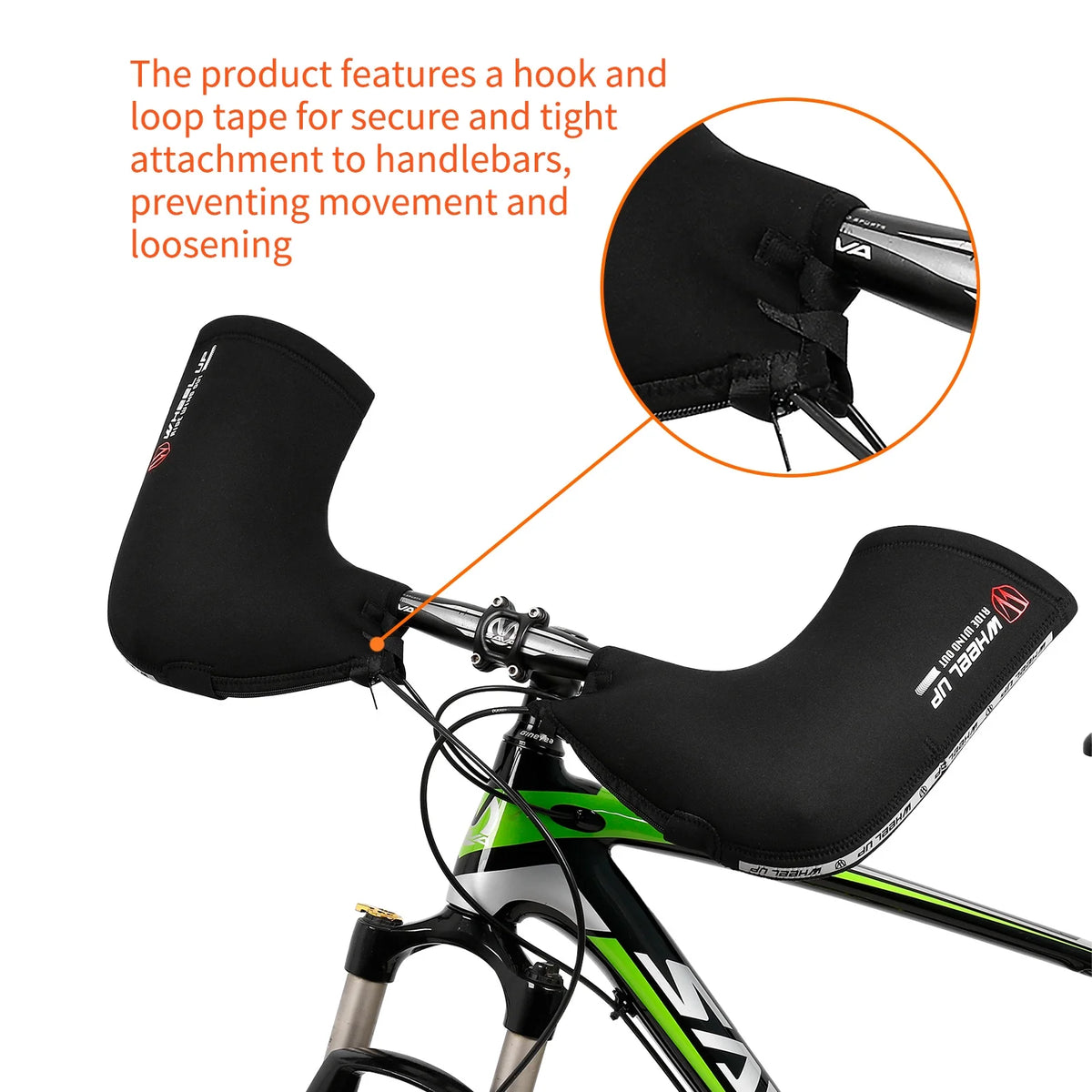 Cold Weather Bike Handlebar Mittens E4397