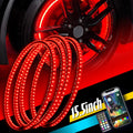15.5inch RGB LED Wheel Ring Light Kit with Turn Signal A25457