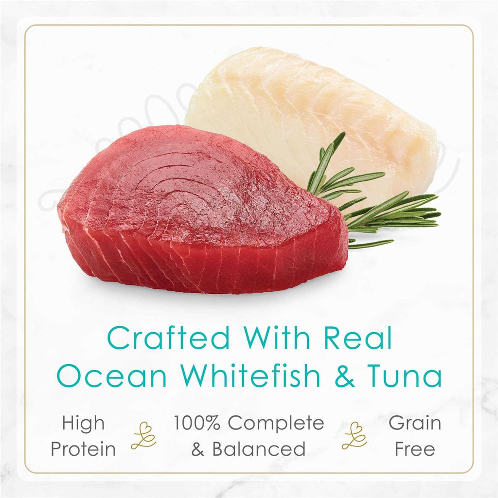 Ocean Whitefish & Tuna Pate Wet Cat Food F994784