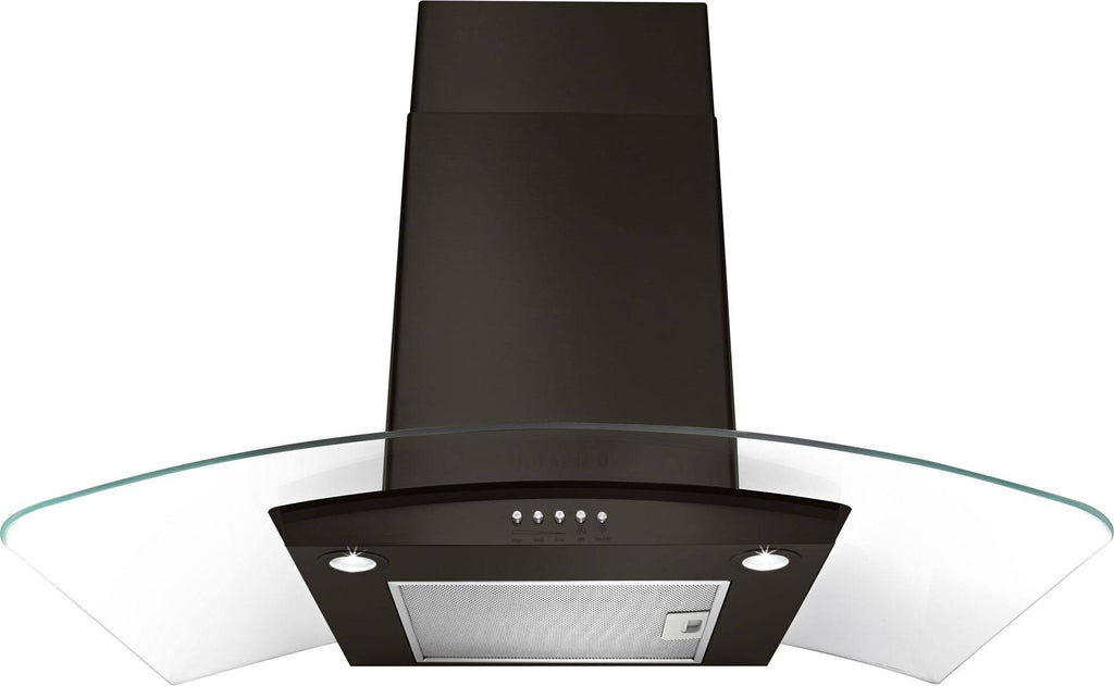 Black Stainless Wall Mount Range Hood G66083