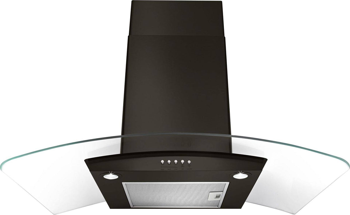 Black Stainless Wall Mount Range Hood G66083