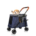 Folding Pet Stroller with Dual Entry S786