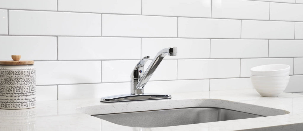 8" Widespread Single Handle Kitchen Faucet Chrome M62337