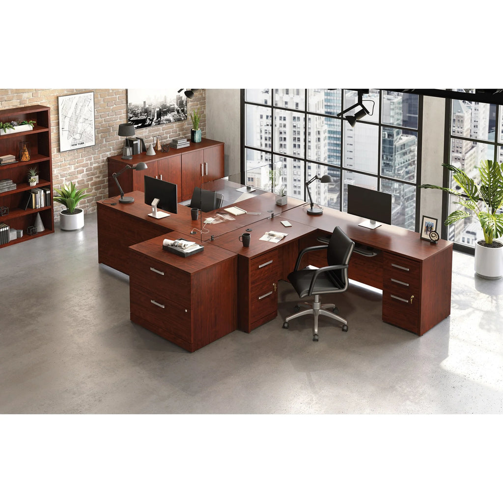 5-Shelf Engineered Wood Bookcase W2817