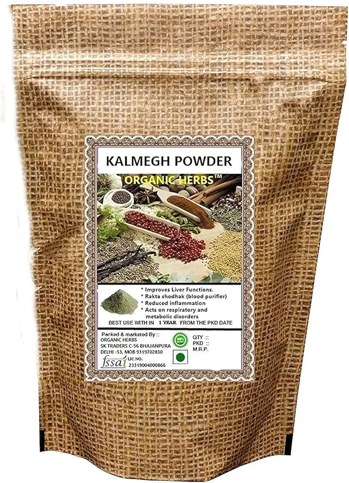 Organic Kalmegh Powder 400 Gm O9923