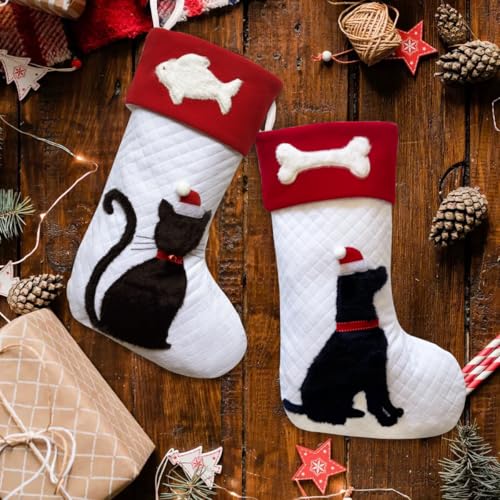 20 inch Dog Christmas Stockings Q603