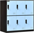 6 Door Metal Storage Locker with Lock K602043
