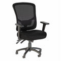 High Back Fabric Executive Office Chair in Black M21255