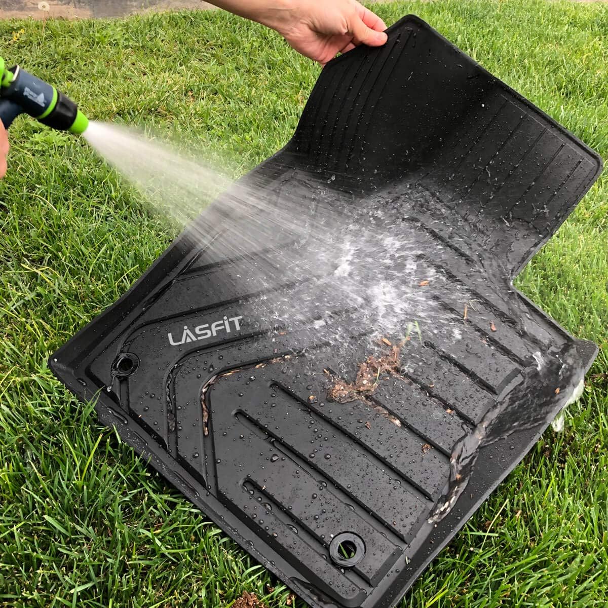 Black All Weather TPE Floor Liners Q771510