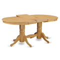 5 Pc Dining Room Set for 4 with Oak Leg and Linen Fabric D468182