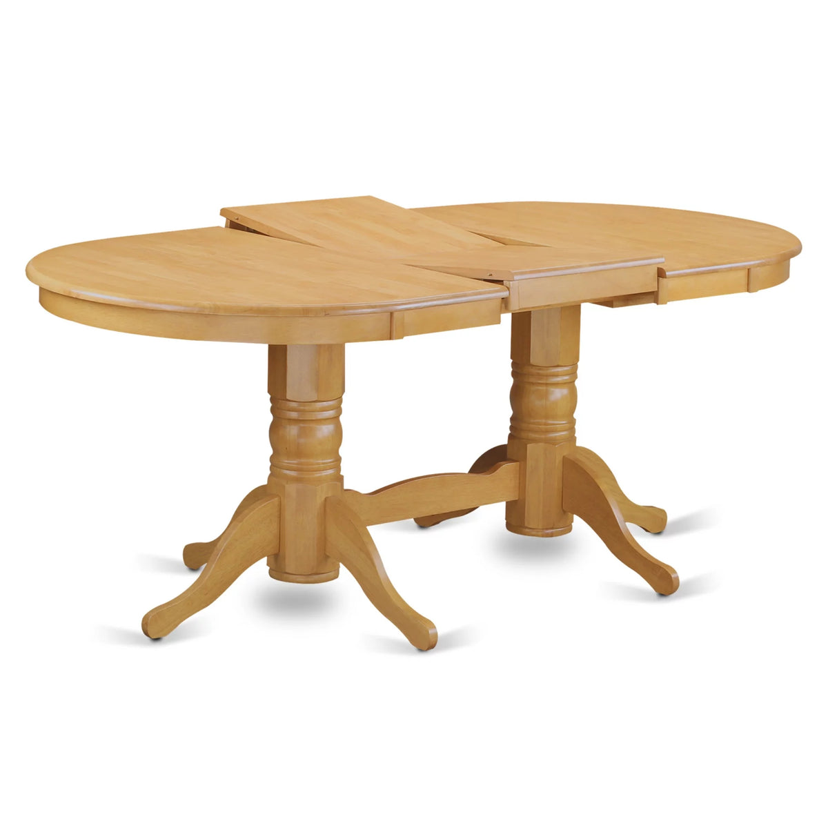 5 Pc Dining Room Set for 4 with Oak Leg and Linen Fabric D468182