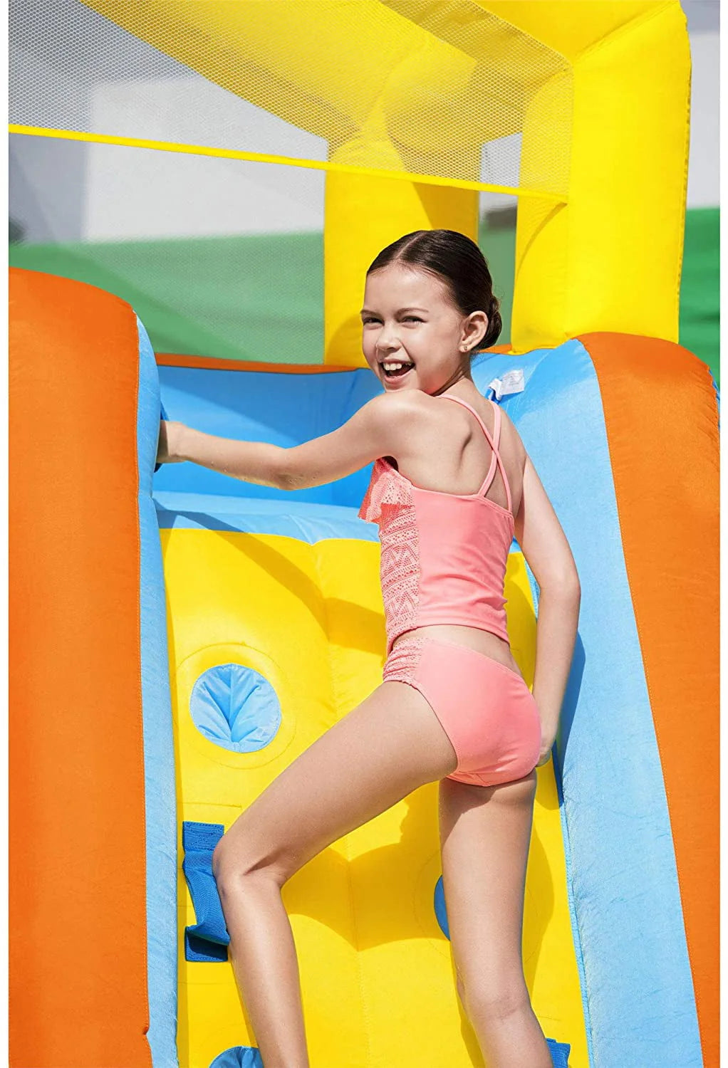 Inflatable Kids Water Park with Air Blower U86057