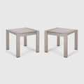 2pk Aluminum Patio Side Table J3446