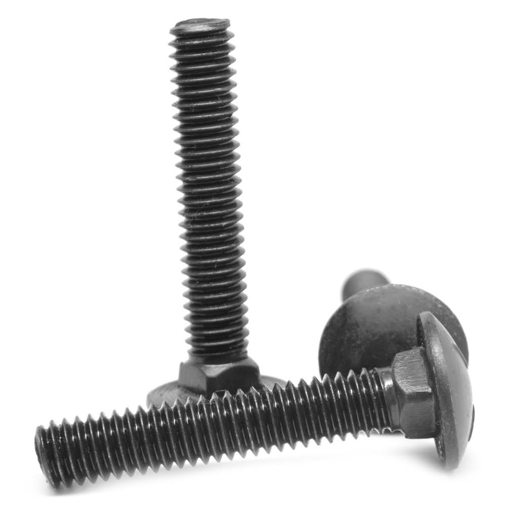 5/16x22-18 x 2 1/4x22 Coarse Thread Grade 5 Carriage Bolt Medium Carbon Steel Black Oxide V688