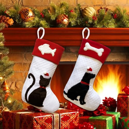 20 inch Dog Christmas Stockings Q603