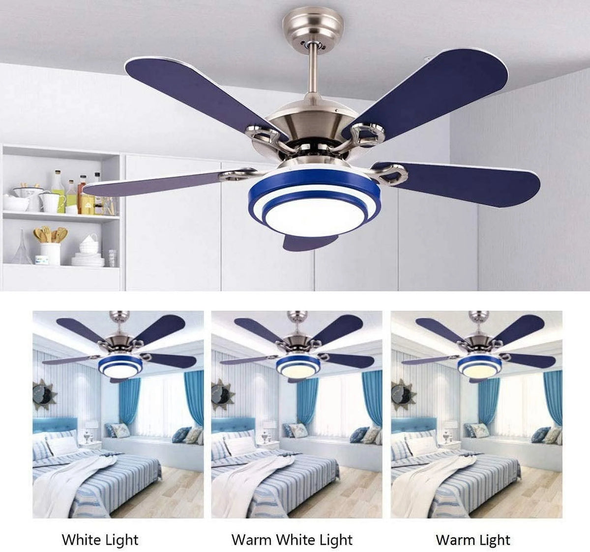 52 Inch Ceiling Fan with LED Light Z125