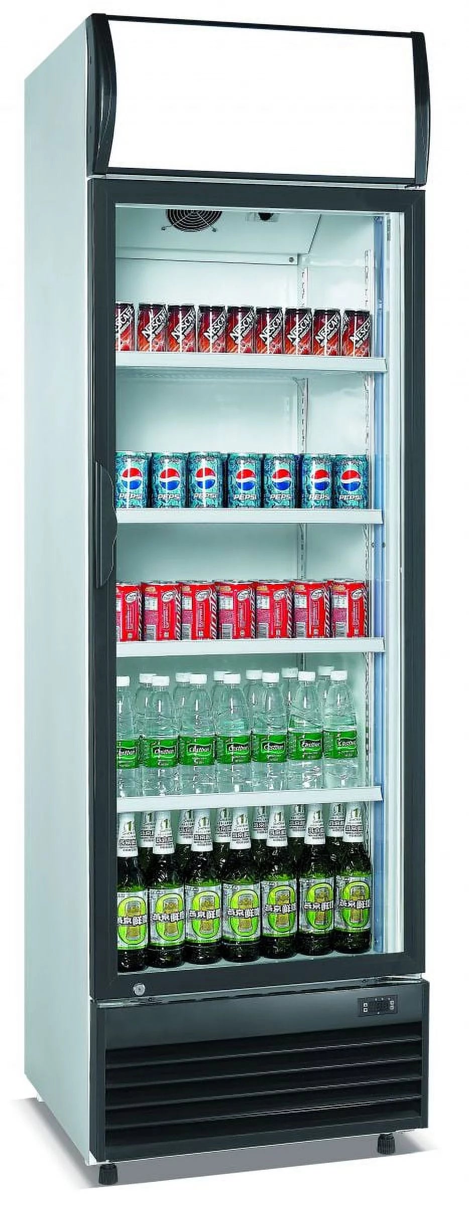 24" Glass Door Refrigerator Y5090