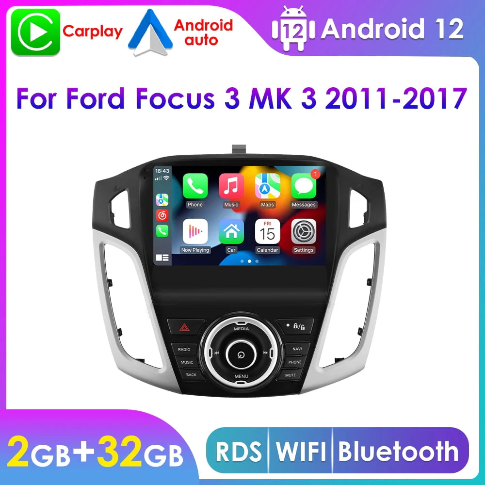 Android 12.0 Car Stereo Radio Head Unit GPS Navigation Carplay F862145