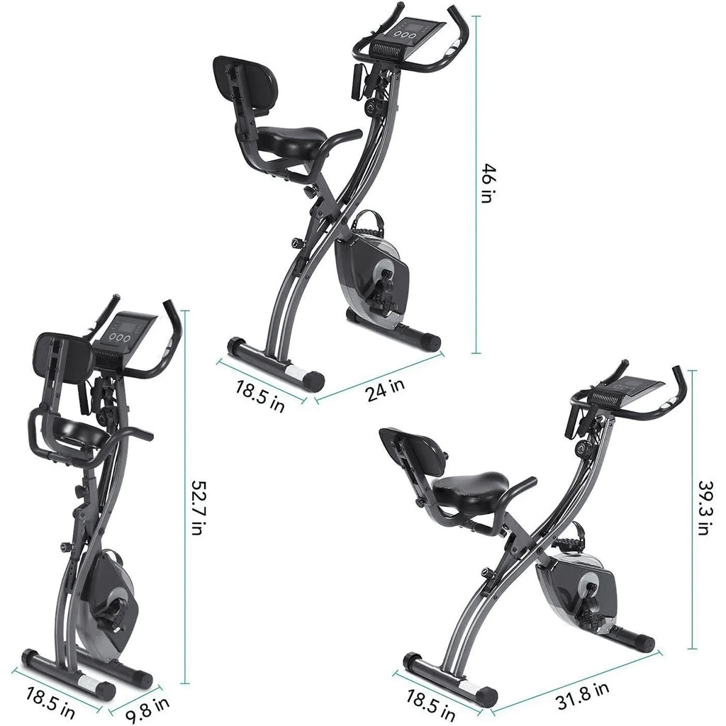 Folding 3-in-1 Recumbent Exercise Bike M560