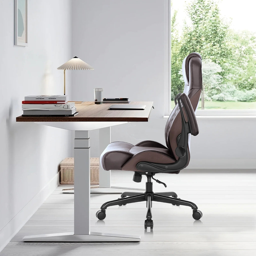 Ergonomic Big and Tall Office Chair Brown Z678