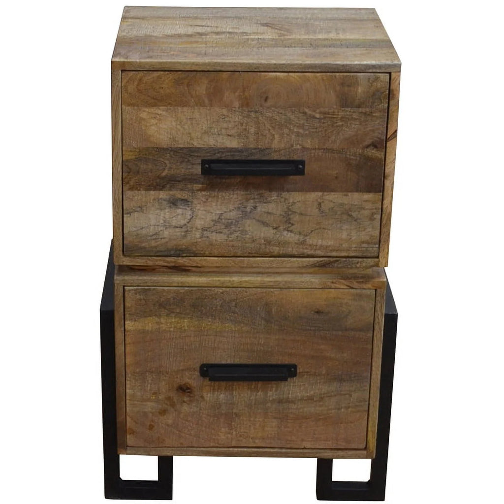 3-Piece Office Set with Desk Bookshelf and Filing Cabinet J385