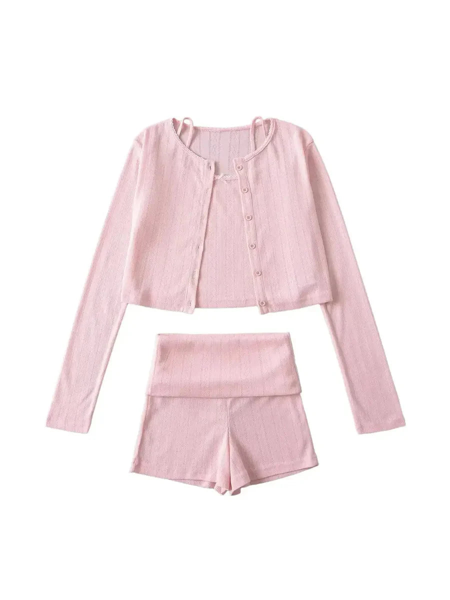 Coquette Pink Soft Color 3 Pcs Set R16207