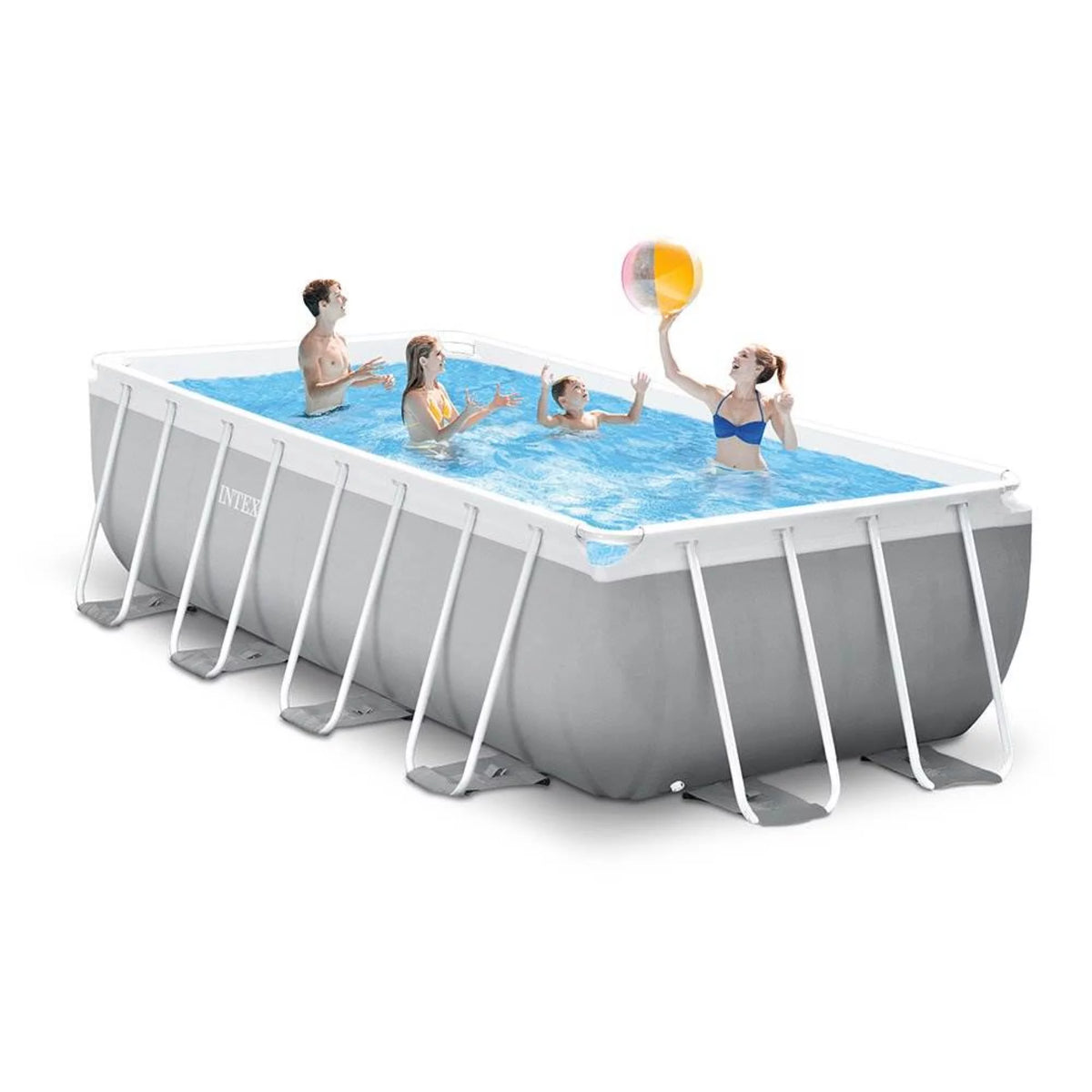 16Ft x 8Ft x 42In Rectangular Pool Set T6906