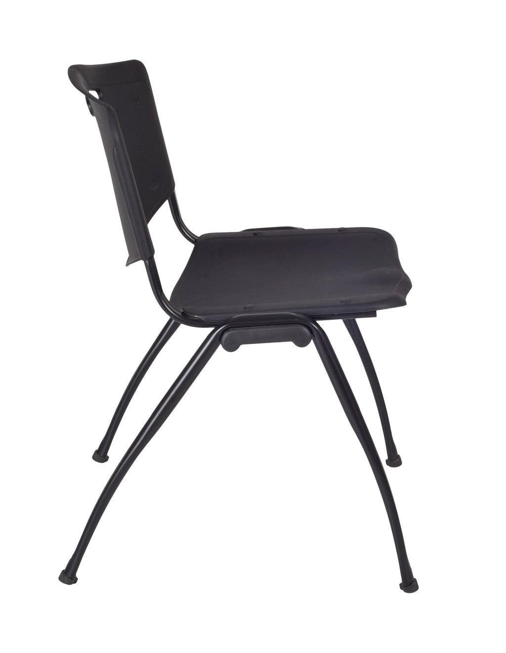 Square Breakroom Table & 4 Stack Chairs V4524