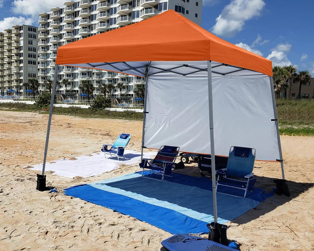 10ft x 10ft Pop Up Canopy Tent with Sidewall Y1491