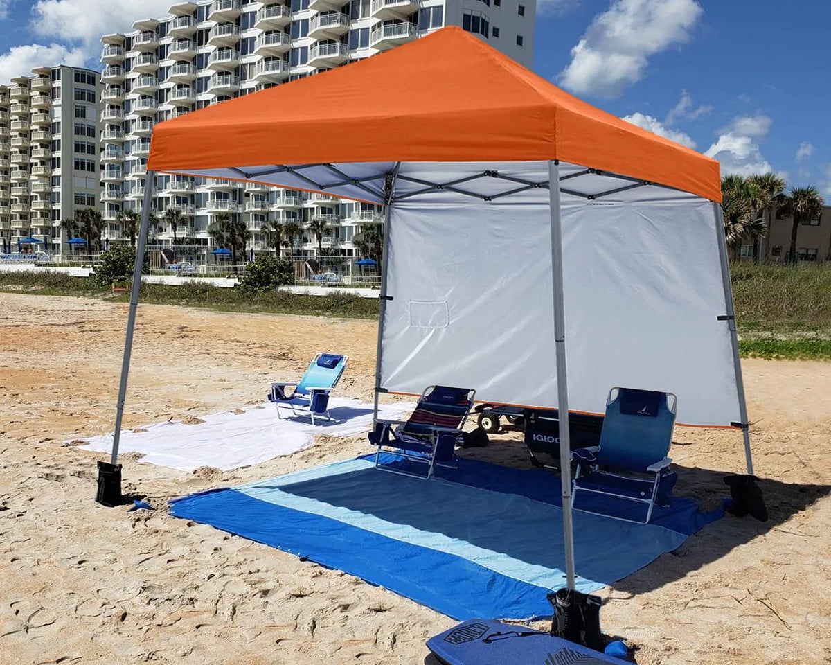 10ft x 10ft Pop Up Canopy Tent with Sidewall Y1491