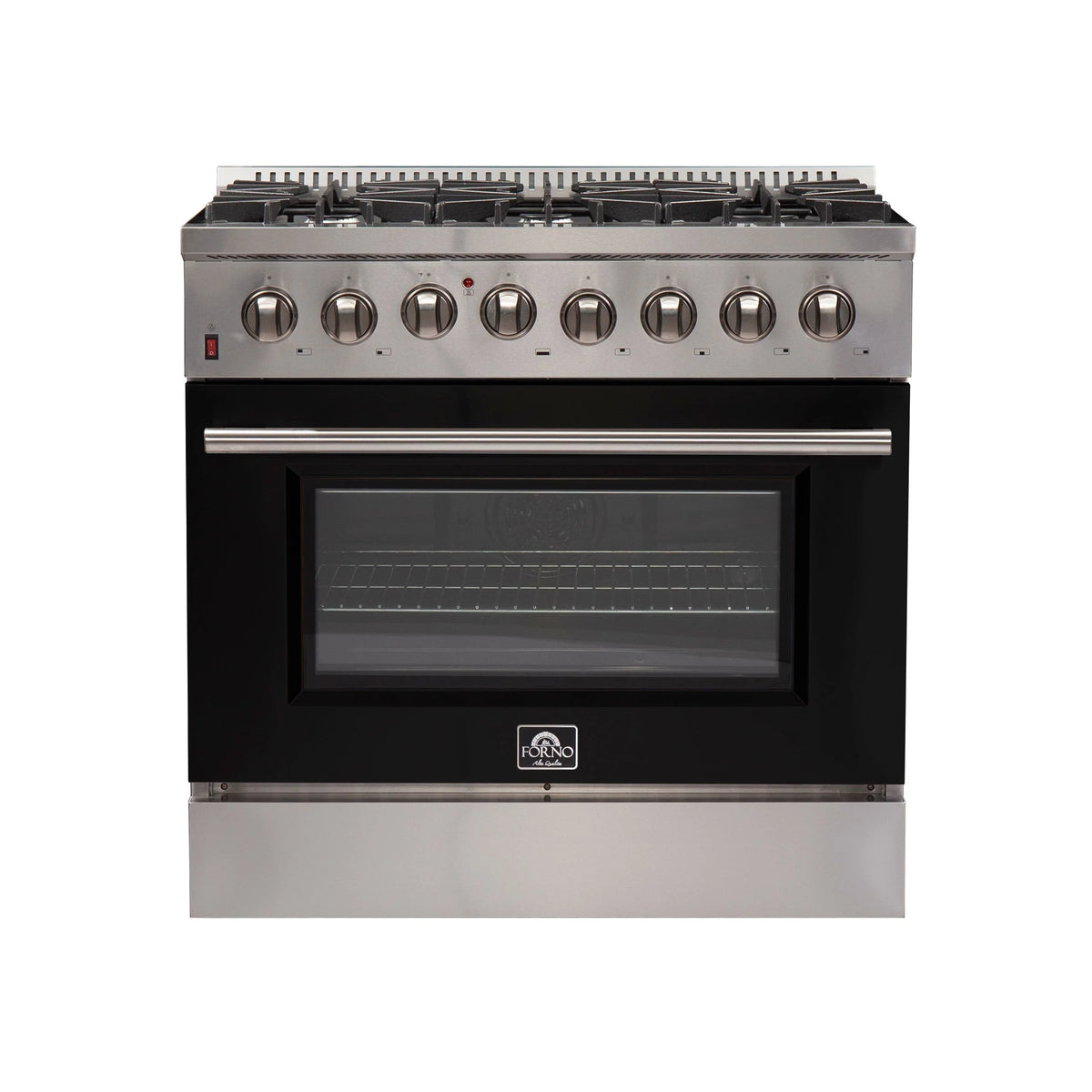 36 Inch Black Dual Fuel Range S5919